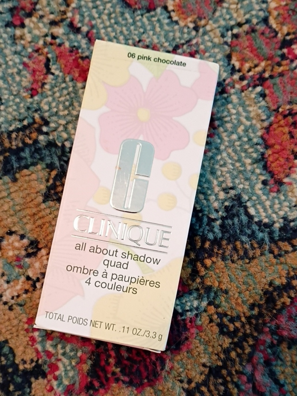 Clinique Pink  All About Shadow Quad